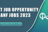 ANF Jobs 2023 Announcement Exciting Opportunities in the Anti Narcotics Force