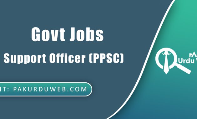 🏛️ Govt Jobs - Support Officer (Punjab Public Service Commission) 2023 🏛️