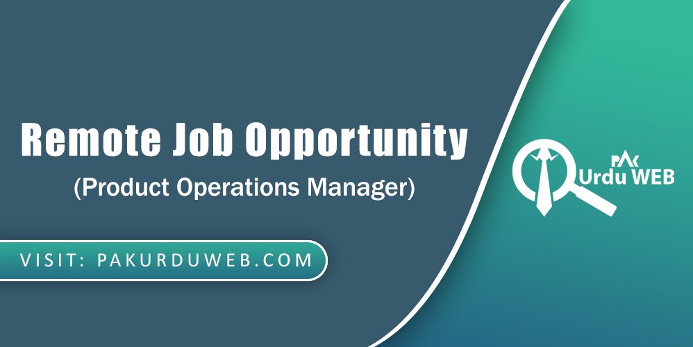 Product Operations Manager